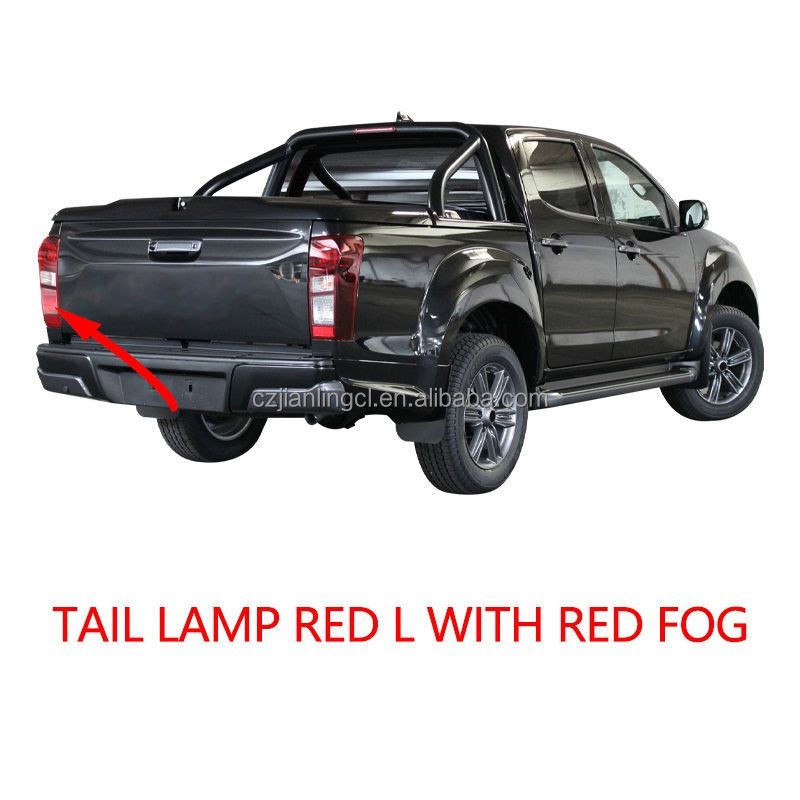 Best Selling Auto Parts And Accessories Tail Lamp Red L With Red Fog For Isuzu Dmax 2015 2016 2017 2018