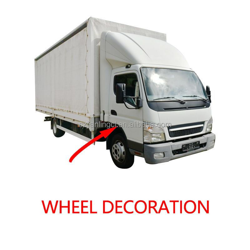 High Quality Fender Auto Parts And Accessories Wheel Brow Truck Wheel Cover For Mitsubishi Truck Fuso Canter 2005 2006