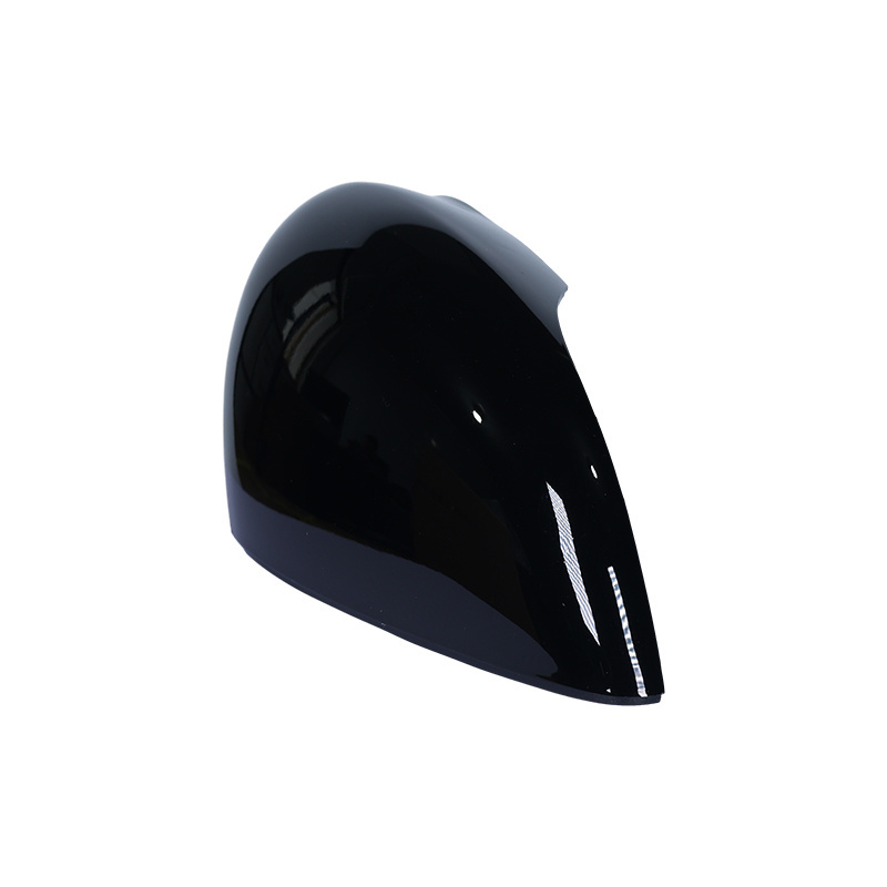 Car Real Mirror Accessories Decoration Car Body Kit glossy black Rear View Mirror Cover For fiesta MK7