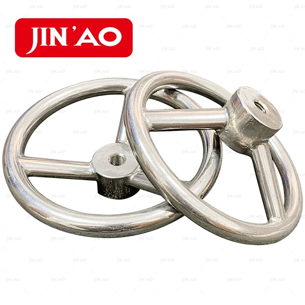 stainless steel handwheel threaded hand wheels for machine