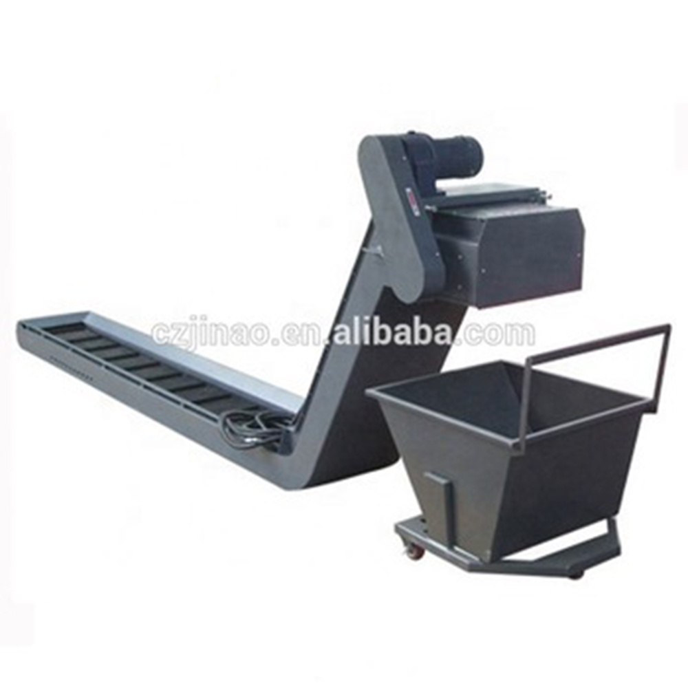 High quality gray color cnc chip conveyor chain machine