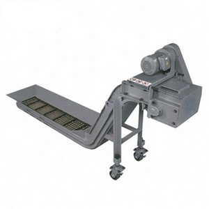 High quality gray color cnc chip conveyor chain machine