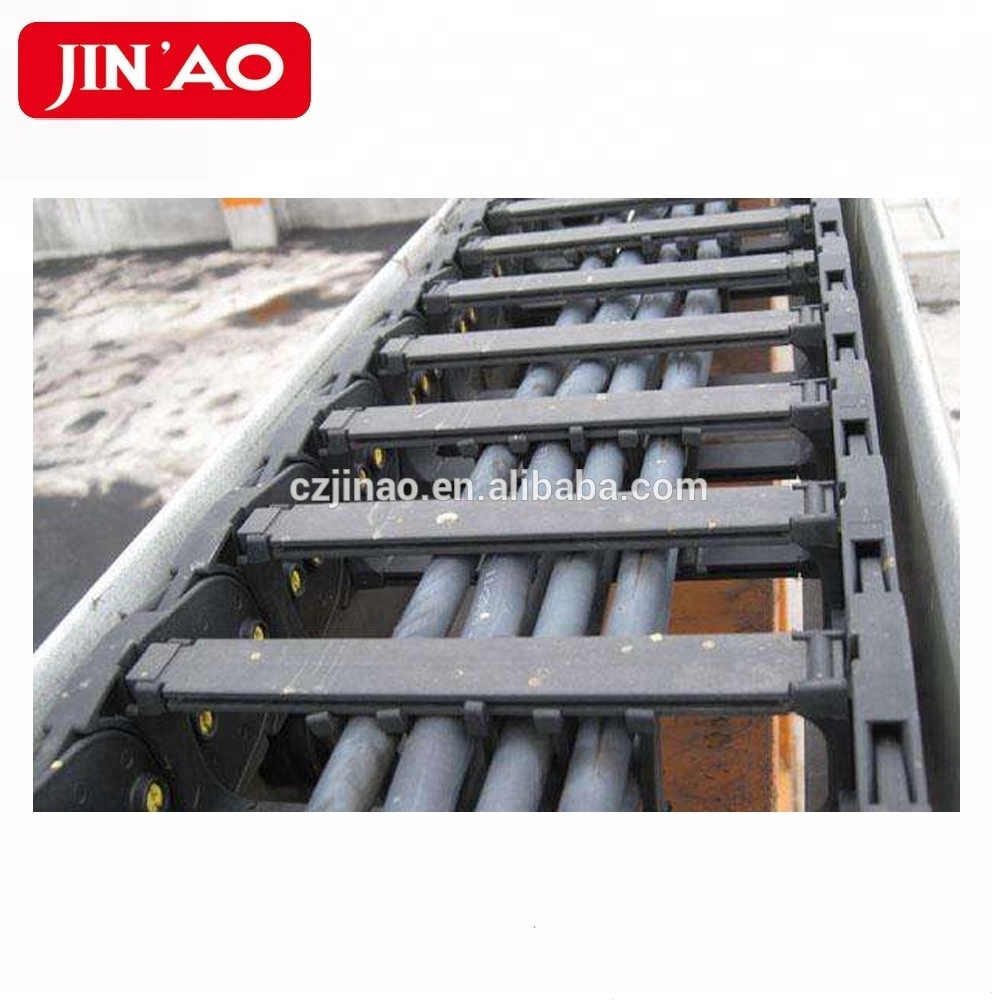 JINAO plastic drag chain nylon cable chain carrier