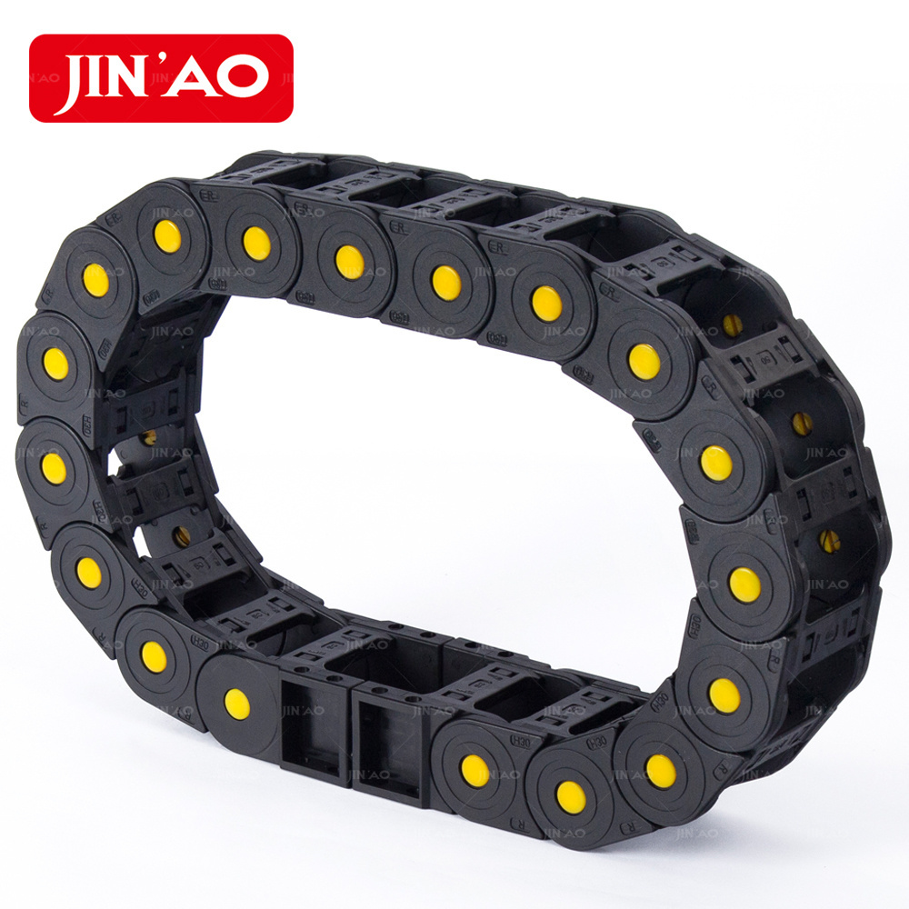 Electrical drag chain plastic energy cable chain flexible cable tray