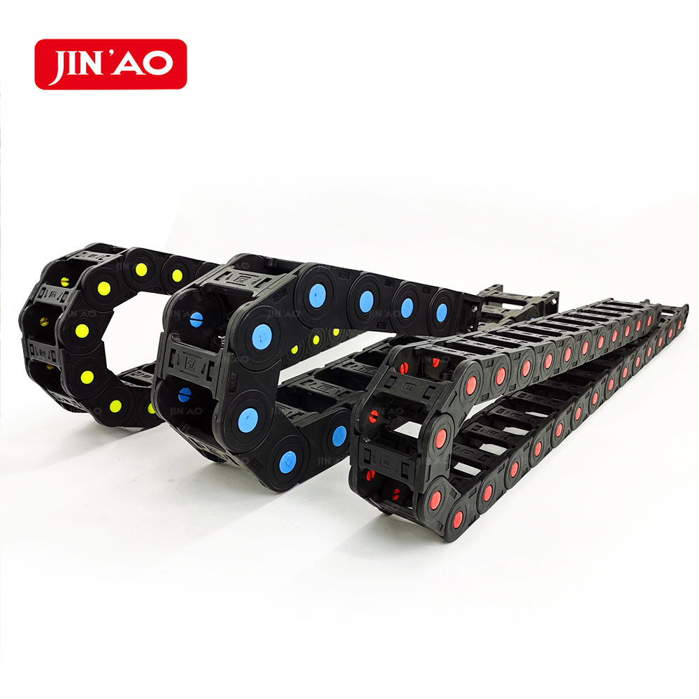 JINAO plastic drag chain nylon cable chain carrier