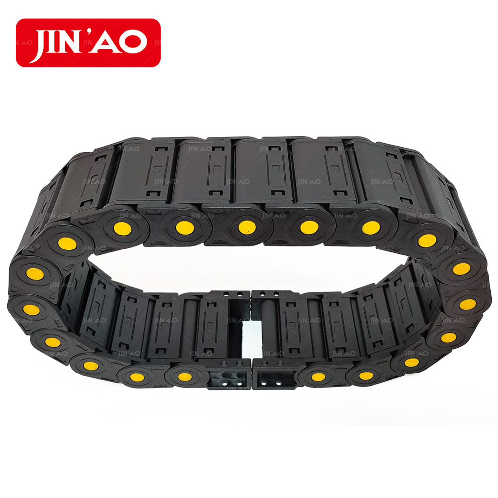 Electrical drag chain plastic energy cable chain flexible cable tray