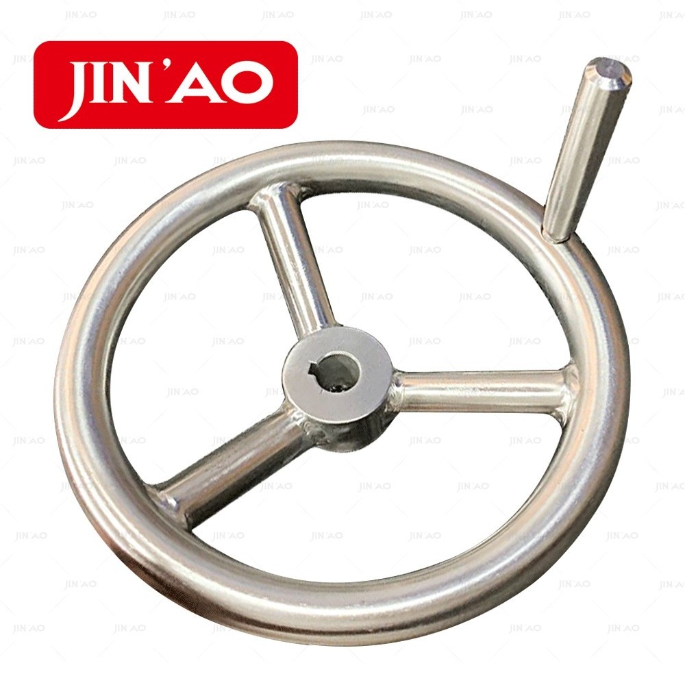 stainless steel handwheel threaded hand wheels for machine