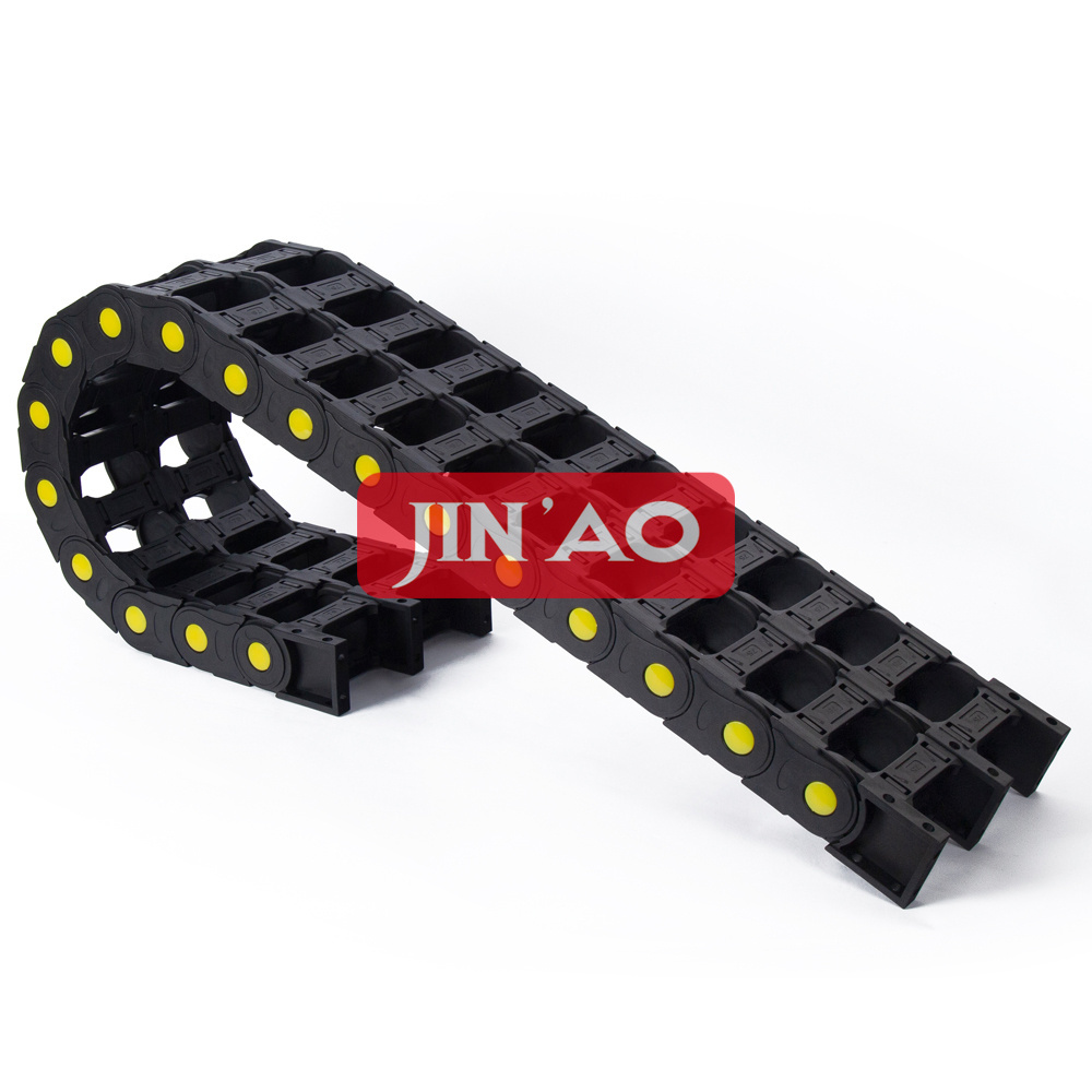 Electrical drag chain plastic energy cable chain flexible cable tray