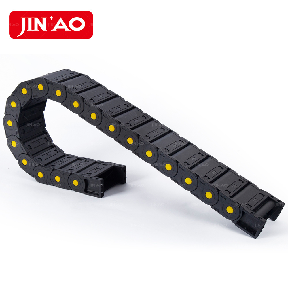 Electrical drag chain plastic energy cable chain flexible cable tray