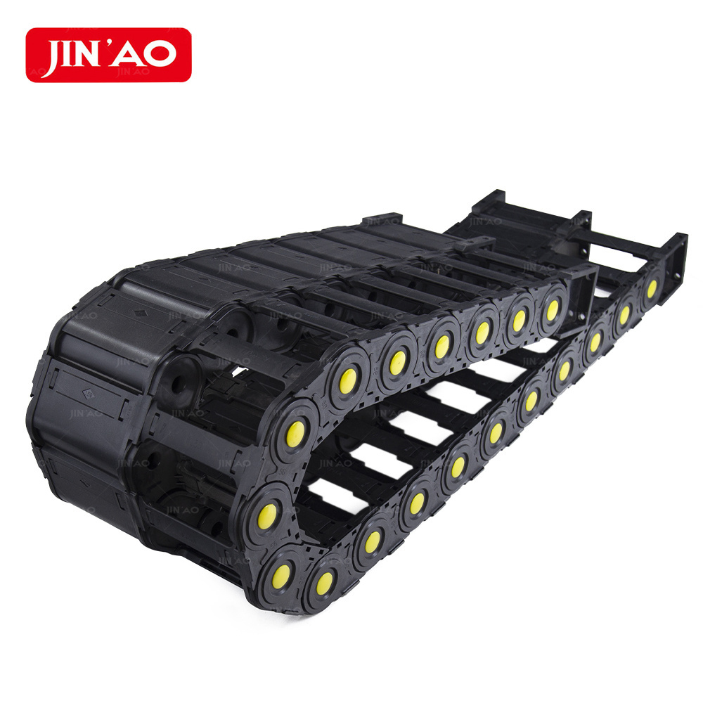 JINAO plastic drag chain nylon cable chain carrier