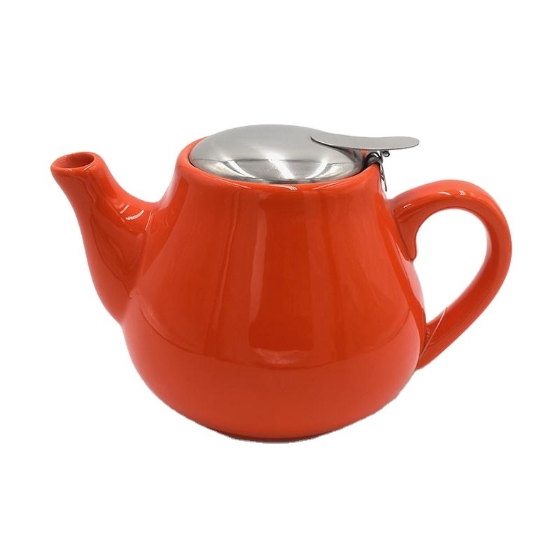 Wholesale Unique Style Cute Porcelain Coffee Pot Ceramic Teapot For Home Kettle Restaurant Coffee Pot