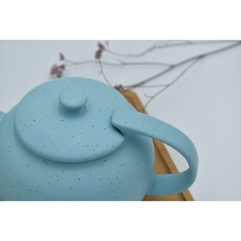 Nordic style special glazed Ceramic Teapot with Lid Cute Coffee Kettle for Tea Time