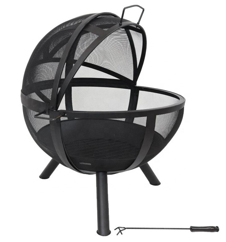 New Design Outdoor Steel Fire Bowl Round Fire Pit For Outdoor Garden Backyard Patio