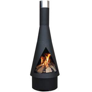 Fashion Outdoor Wood Burning Fire Pit Chimney For Garden Patio Backyard Camping