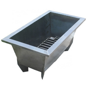 High Quality Square rectangle Outdoor Steel Fire Bowl Wood Burning Fire Pits For Garden Backyard Patio