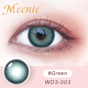 Meenie Hidrocor Most Natural Cosmetic Colored Contacts Power Colored Contact Lenses eye contact Lens lentille de couleur