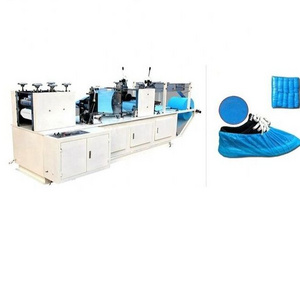 2021 Top Ranking Automatic PE Plastic Film Shoe Disposable Cover Making Machine for hotel workshop hospital