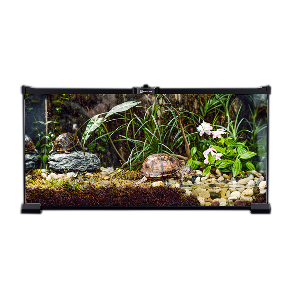 Reptile Glass Terrarium Cage for bearded dragon Turtle Tortoise 30*20*29cm