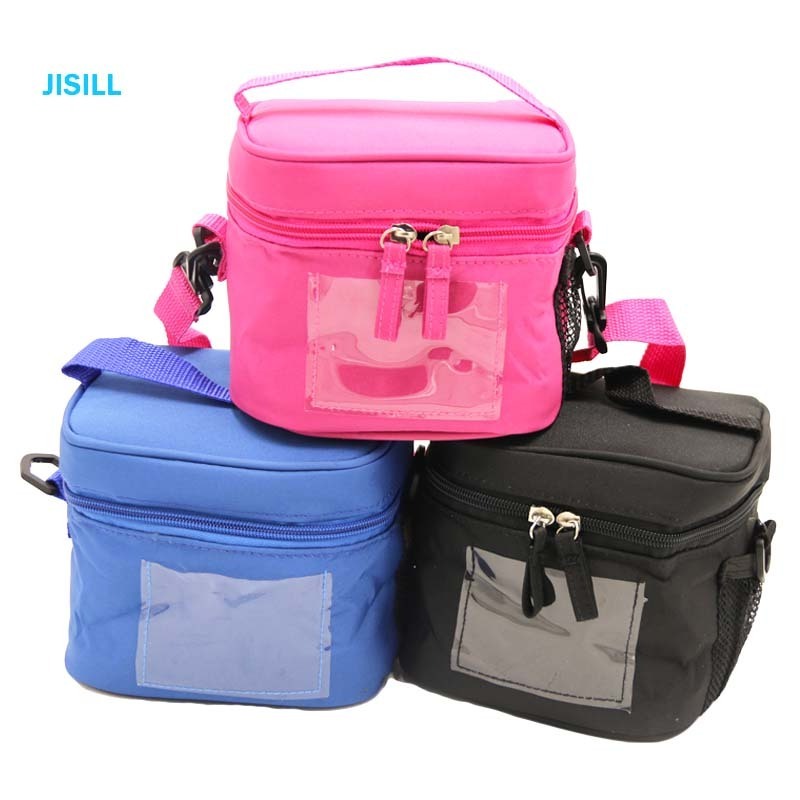 JISILL Plastic Hard Wave Ice Brick Can Shaped Ice Pack Cooler For Lunch Bag Ice Bags Frezzer Cooling Pack