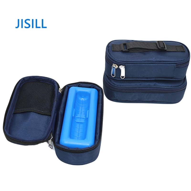 Insulin Vial Carrying Cooler Case, Portable Insulated Diabetic Protective Hard Shell Medical Travel Case