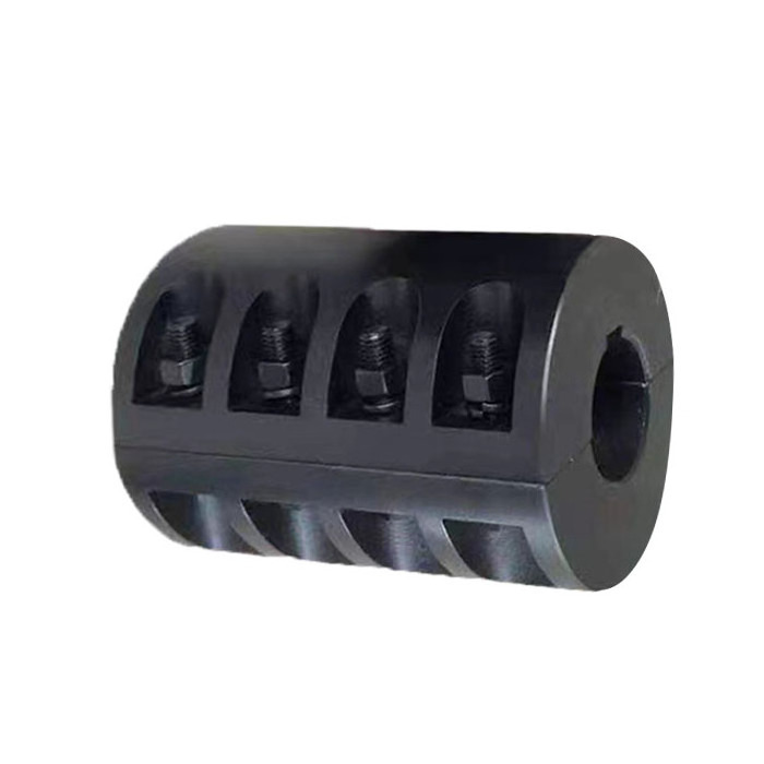 Manufacturers supply JQ type clamp coupling high torque 45 steel rigid vertical clamp coupling