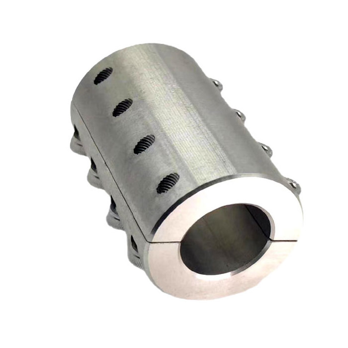 Manufacturers supply JQ type clamp coupling high torque 45 steel rigid vertical clamp coupling