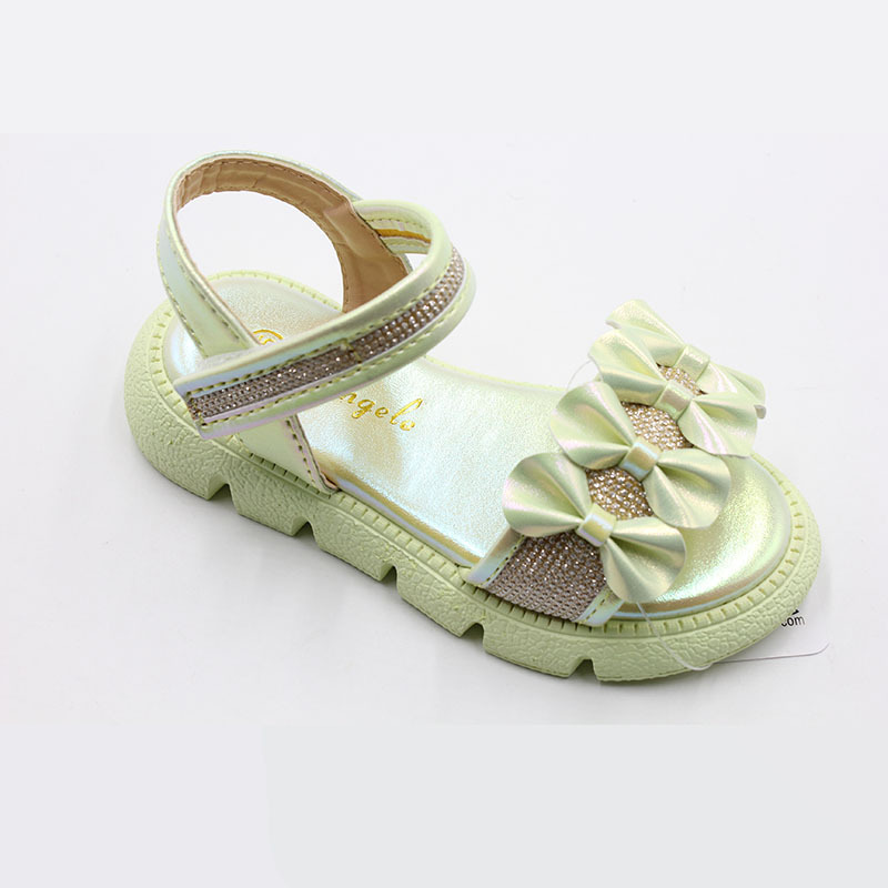 Hot Selling 2023 New  style Wholesale Summer Children Outwear Shoes Flower bow Sweet Water Diamond Princess Baby Girl Sandals