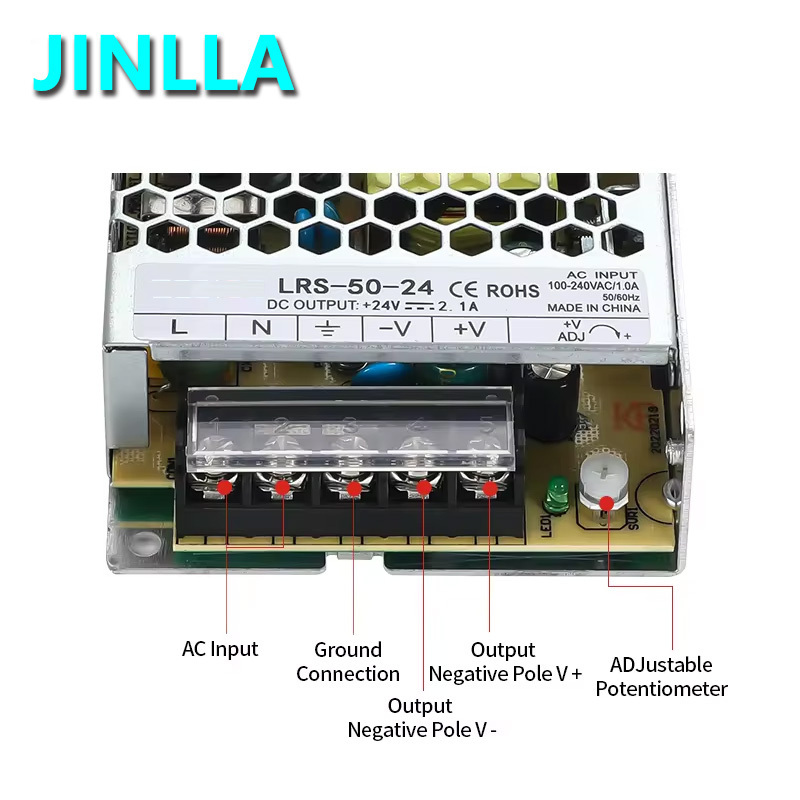 OEM/ODM 100-264V AC to DC Power Supply 35W 50W 75W 100W 150W 200W 350W 450W 600W 5V-48V For Industrial or LED Lights