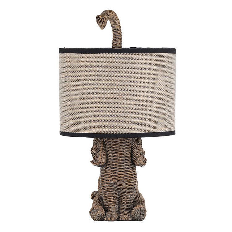 Nordic newest bedside light unique design elephant lamp hotel decoration animal resin table lamp