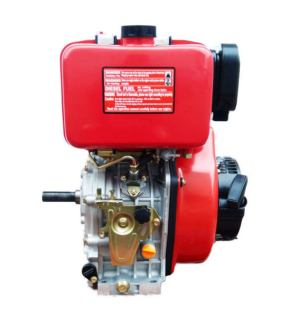 High quality China 4HP 5HP 10HP 12HP single cylinder 4 stroke air-cooled small diesel engine with electric start motor