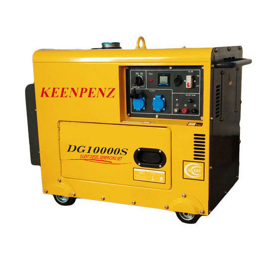 Factory Price widely used 8kva 6kw small portable silent diesel power generator for home