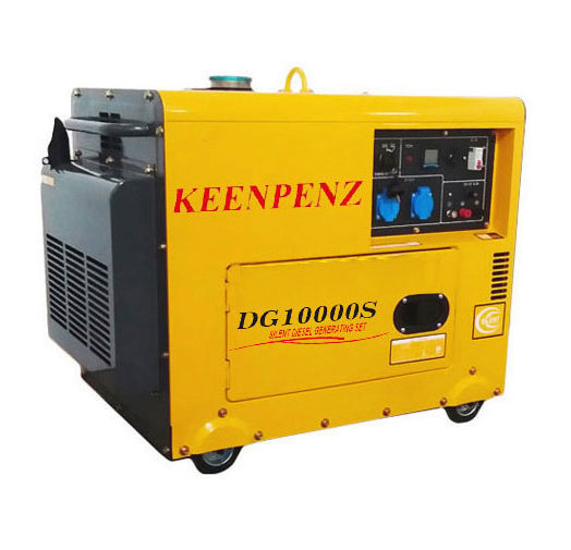 Factory Price widely used 8kva 6kw small portable silent diesel power generator for home