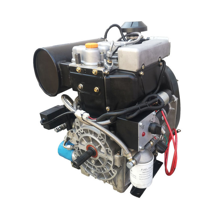 Hot sale 15kw air cooled 292FE  2 cylinder diesel engine with electric start