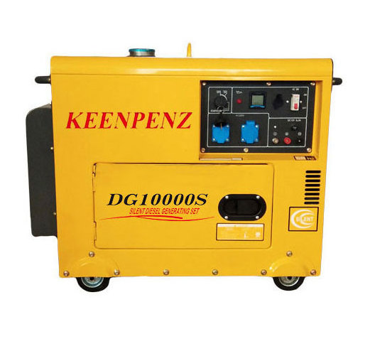 Factory Price widely used 8kva 6kw small portable silent diesel power generator for home