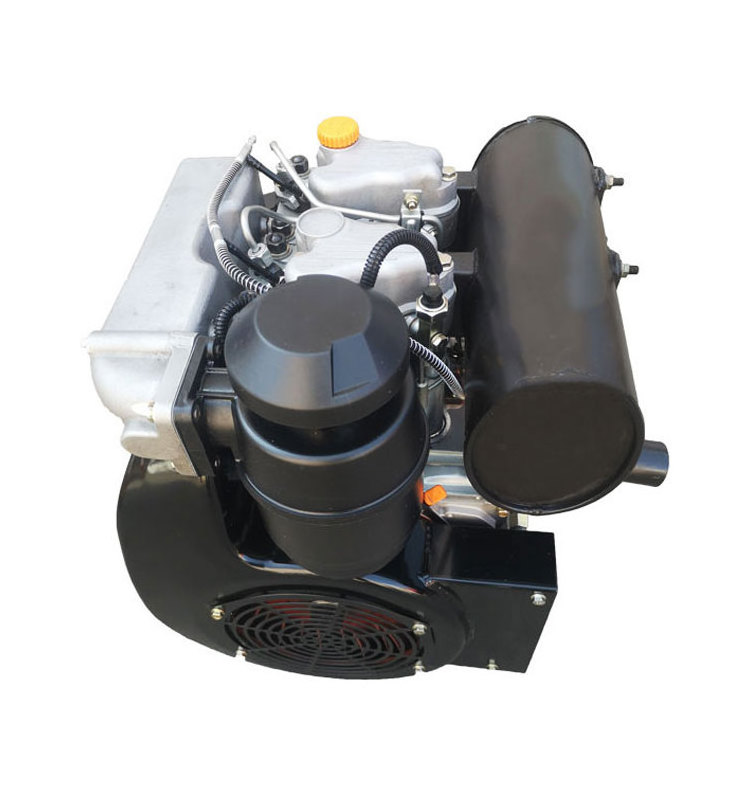 Hot sale 15kw air cooled 292FE  2 cylinder diesel engine with electric start