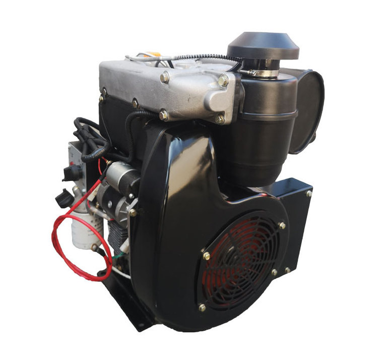 Hot sale 15kw air cooled 292FE  2 cylinder diesel engine with electric start