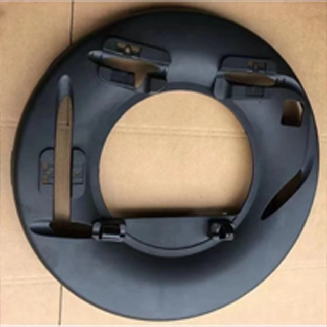 High Quality 4x4 Accessories Back ABS Spare Tire Cover For T-oyota land cruiser FJ200 2008+UP