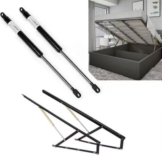 heavy duty 1400n eyelet connector hydraulic lift furniture gas spring gas strut compressor for murphy bed