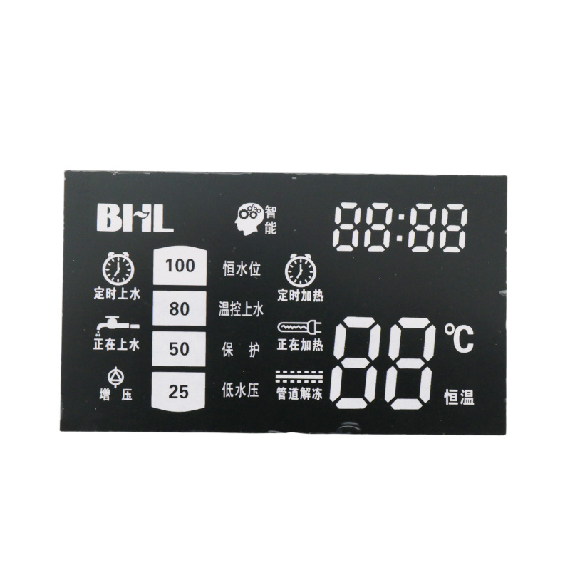 Competitive price Digital capacitive touch button Membrane Switch Panel with  Led  Display