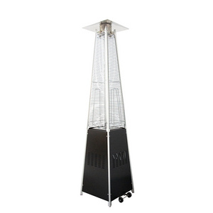 Winter Essentials Environmentally Residential Iron Spray Plastic Natural Gas Pyramid 13Kw 45000Btu Heater Flame Patio