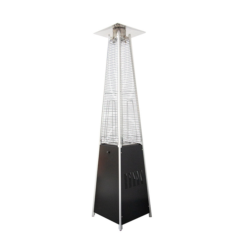 Winter Essentials Environmentally Residential Iron Spray Plastic Natural Gas Pyramid 13Kw 45000Btu Heater Flame Patio