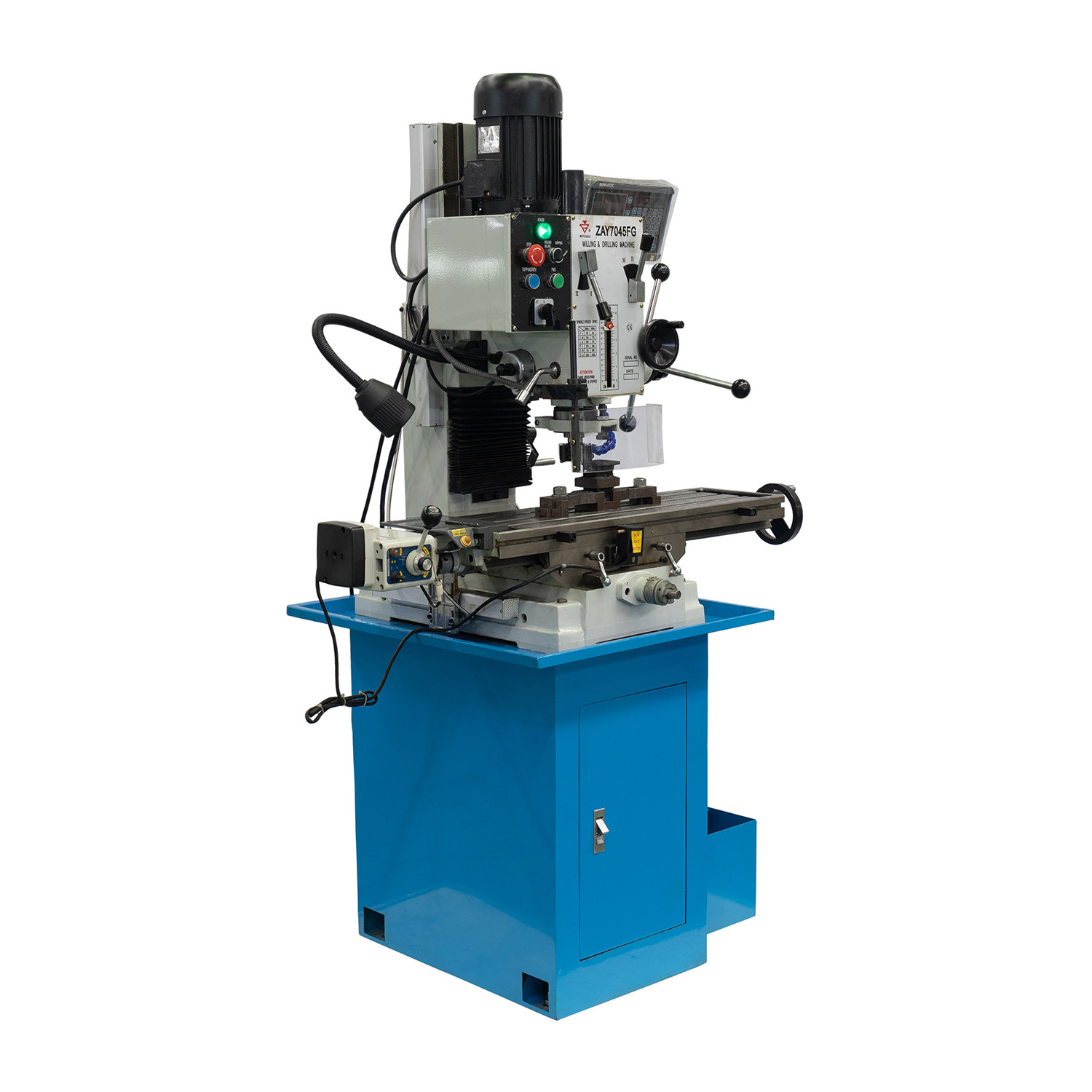 Gear head bench type hobby small milling drilling machine