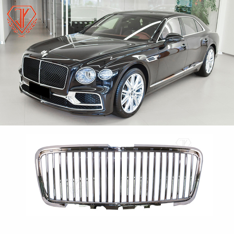 JY Brand bumper grille For Bentley Flying Spur grille Front Radiator Chrome Grill Mesh Bumper body kit accessories 2024+