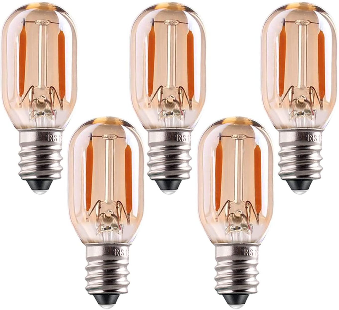 Vintage unique fridge t25 filament lamps led bulb filament lamp vintage edison light 1W LED filament bulb