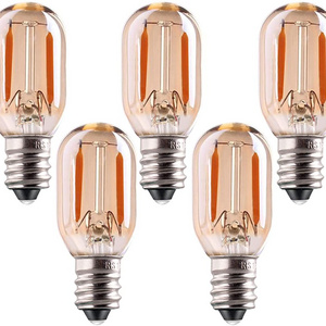 Vintage unique fridge t25 filament lamps led bulb filament lamp vintage edison light 1W LED filament bulb