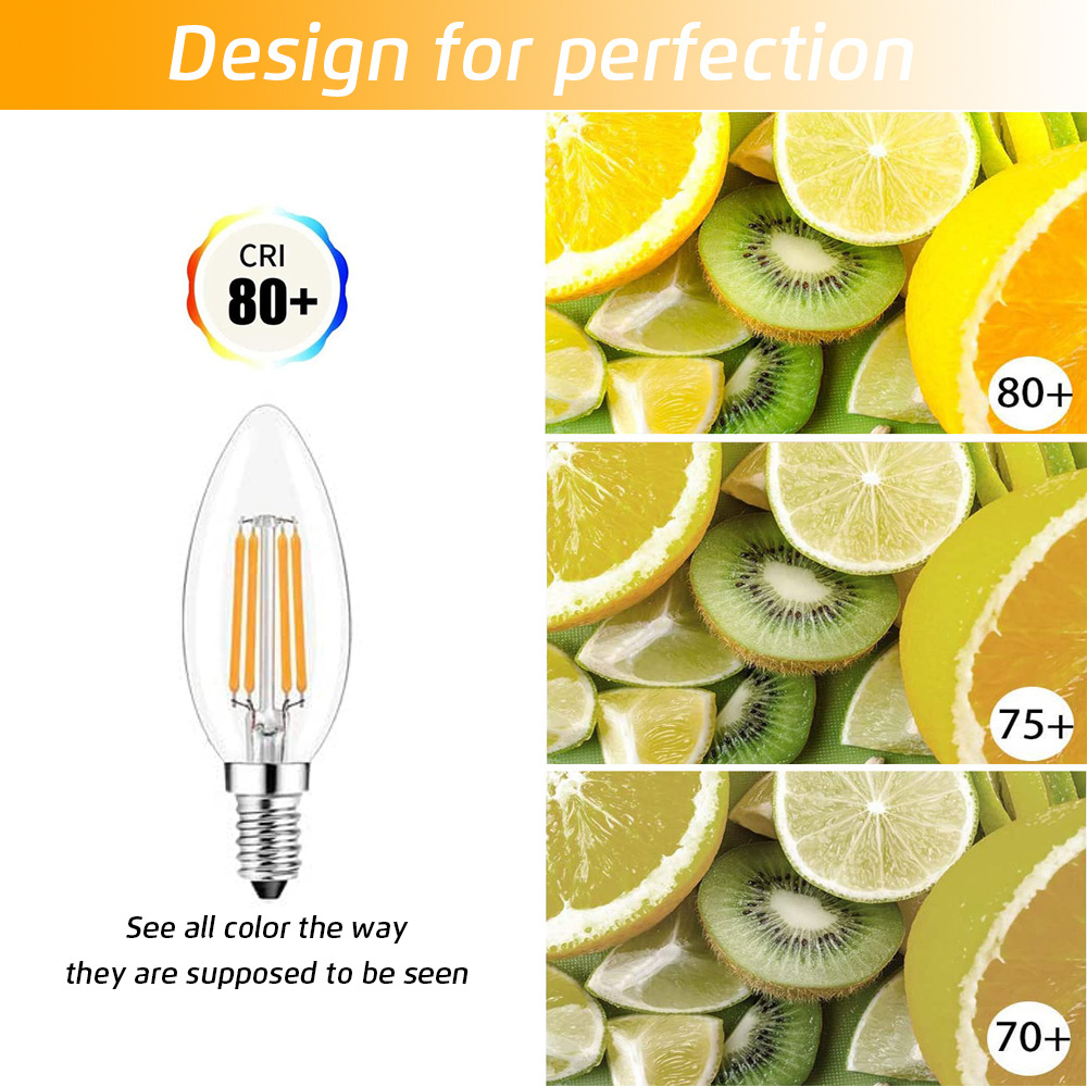 12v dc led light bulb 24V led filament bulb A60 A19 C35 C37 E14 E26 E27 led light