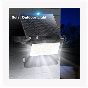 LED Solar Garden Lights Flood Lights Super Bright  Motion Sensor IP65 Waterproof Adjustable Dusk to Dawn Outdoor Garden Patio Ya