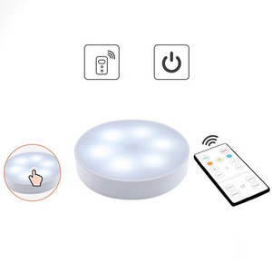 LED Night Light 3color dimmable USB Charging touch Remote Control Battery Powered Stairs Bedroom Wall Light For Cupboard Toilet