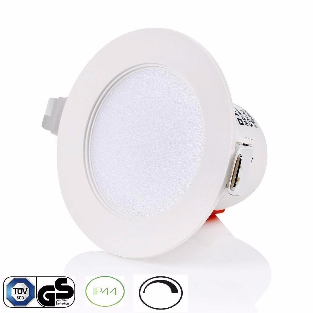 4 inch  IP44 Recessed led down light 10w 65W Equivalent white warmwhite Great for Cans in Bathroom Kitchen Office