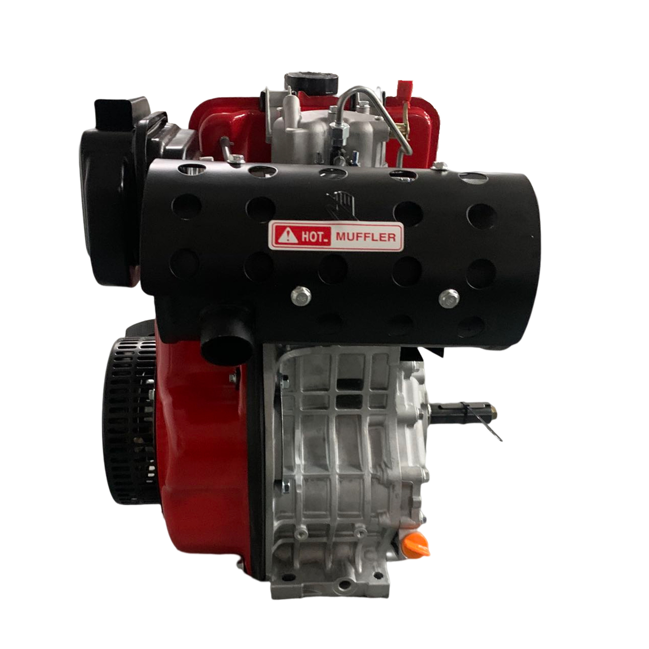 195FE 531CC Single Cylinder 4 Stroke Air-cooled Diesel Engine